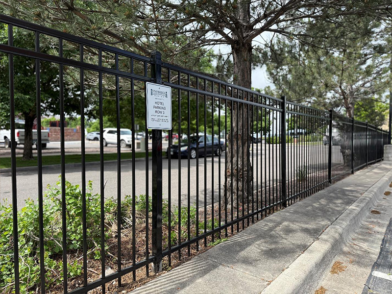 Denver Colorado Ameristar metal fence contractor