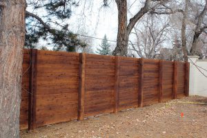 Tongue and groove horizontal privacy fence